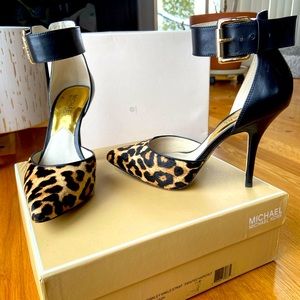 Michael Kors Animal Print heels